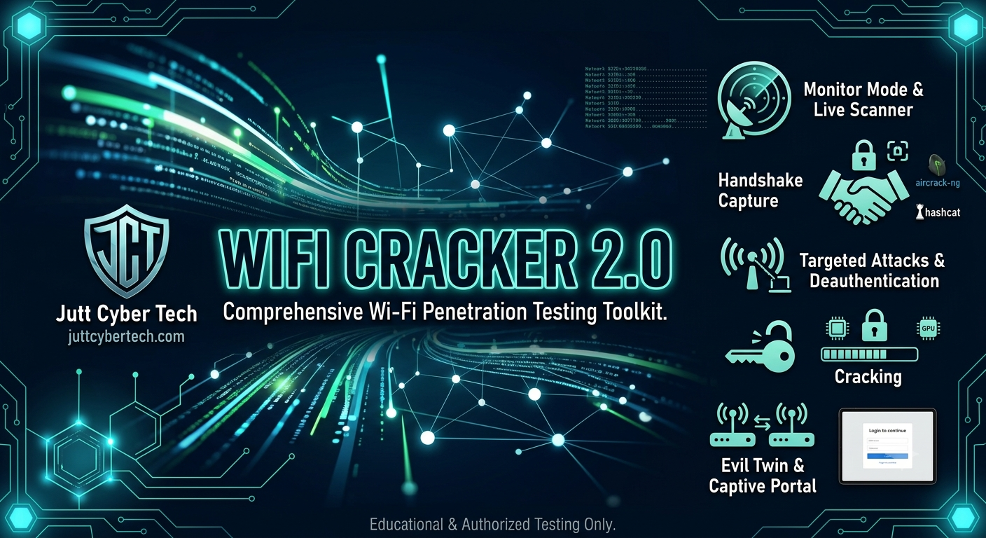 Wifi Cracker 2.0 Interface